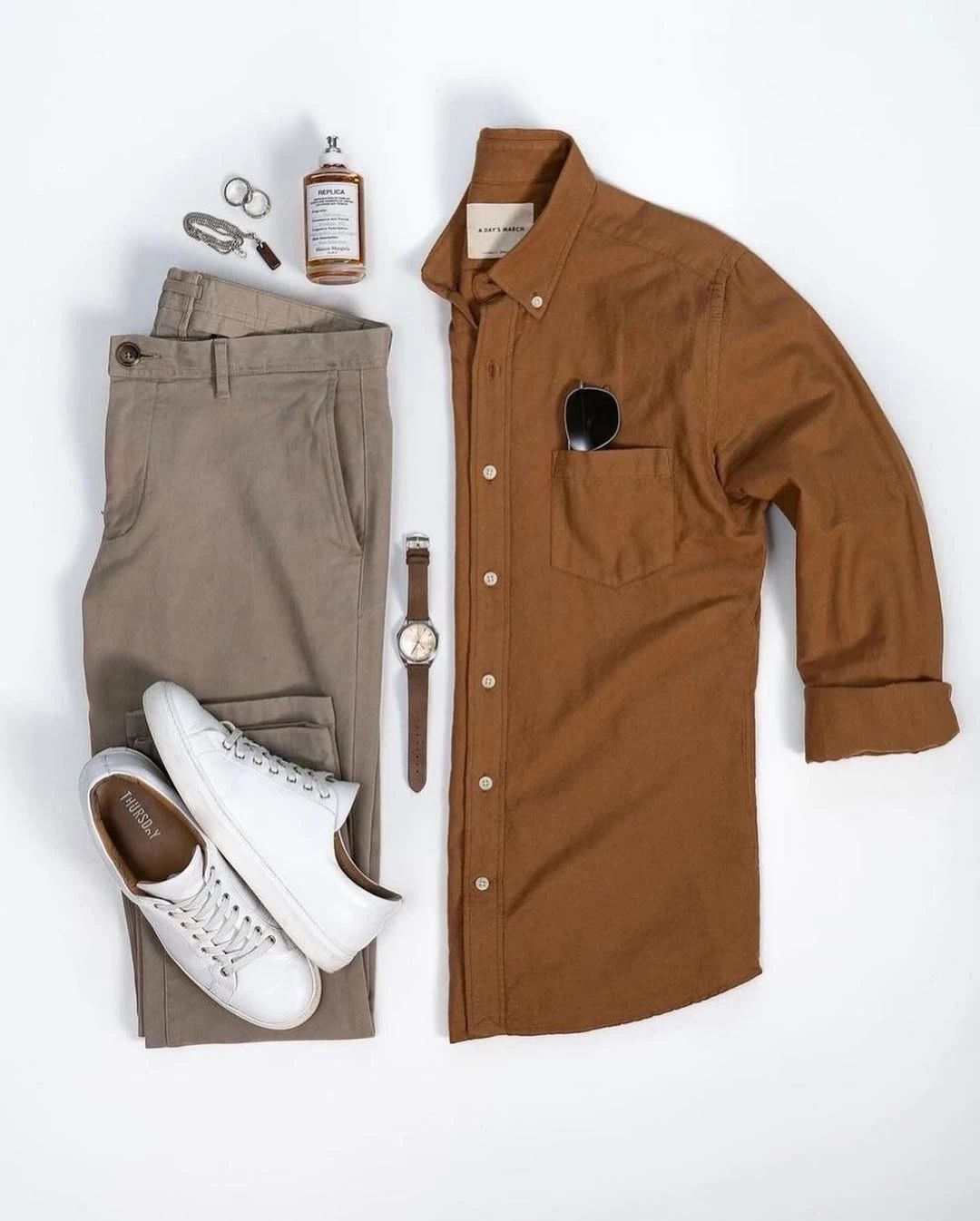 3 套男士“衬衫 + 长裤”搭配,简约优雅,帅气有型! 3 套男士“衬衫 + 长裤”搭配,简约优雅,帅气有型!