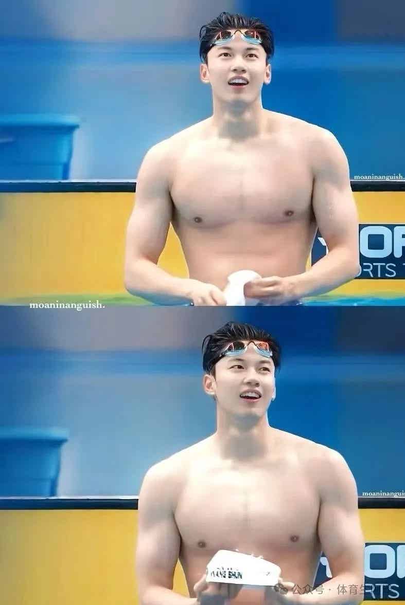 游泳冠军汪顺,央视镜头上演“踩脸视角”跳绳,网友:太大了,甩我脸上了.... 游泳冠军汪顺,央视镜头上演“踩脸视角”跳绳,网友:太大了,甩我脸上了....