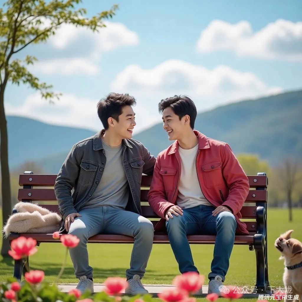 我让 AI 画出 gay 圈的熊，结果画风是这样的 (●—●)