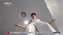 央视摄影师蹲下拍汪顺跳绳？这角度的跳动你看了吗？