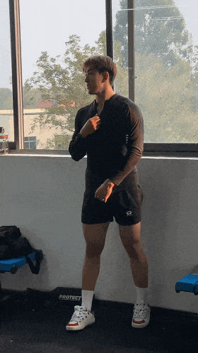 188cm 成都健身男模，硬核腱子肉完美诠释的肌肉小狼狗