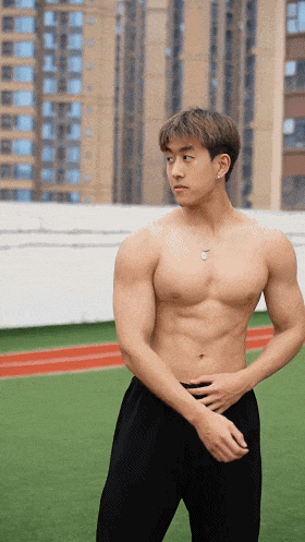 188cm 成都健身男模，硬核腱子肉完美诠释的肌肉小狼狗