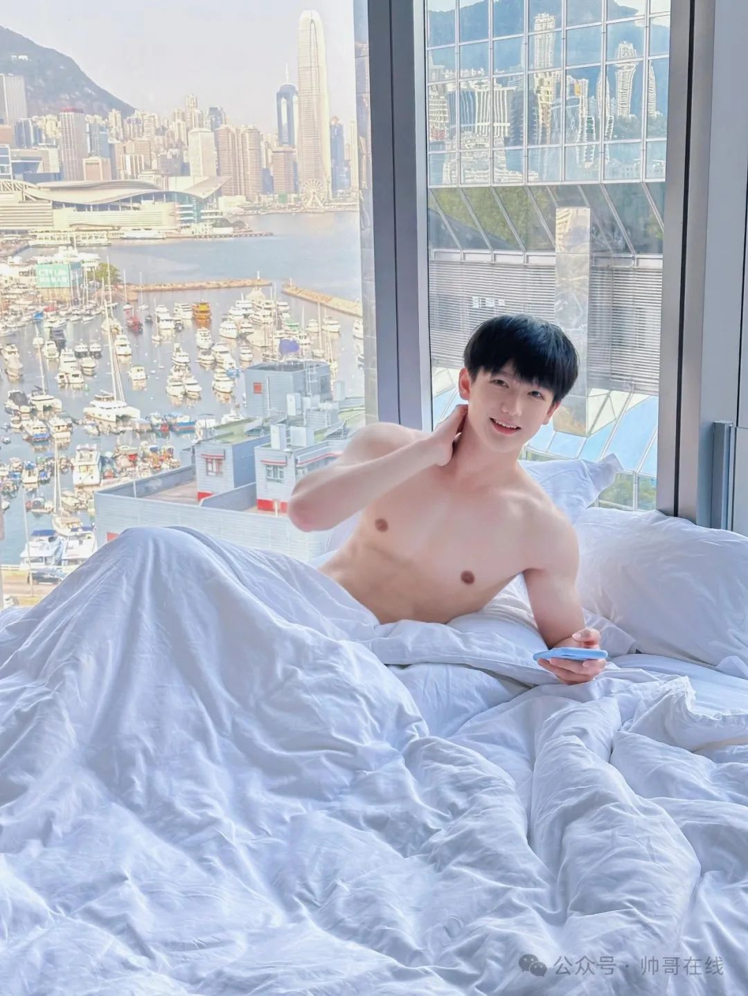牛奶肌白皮薄肌帅奶狗，弟弟也太可了吧！