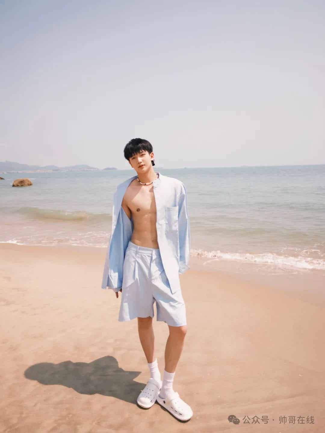 牛奶肌白皮薄肌帅奶狗，弟弟也太可了吧！