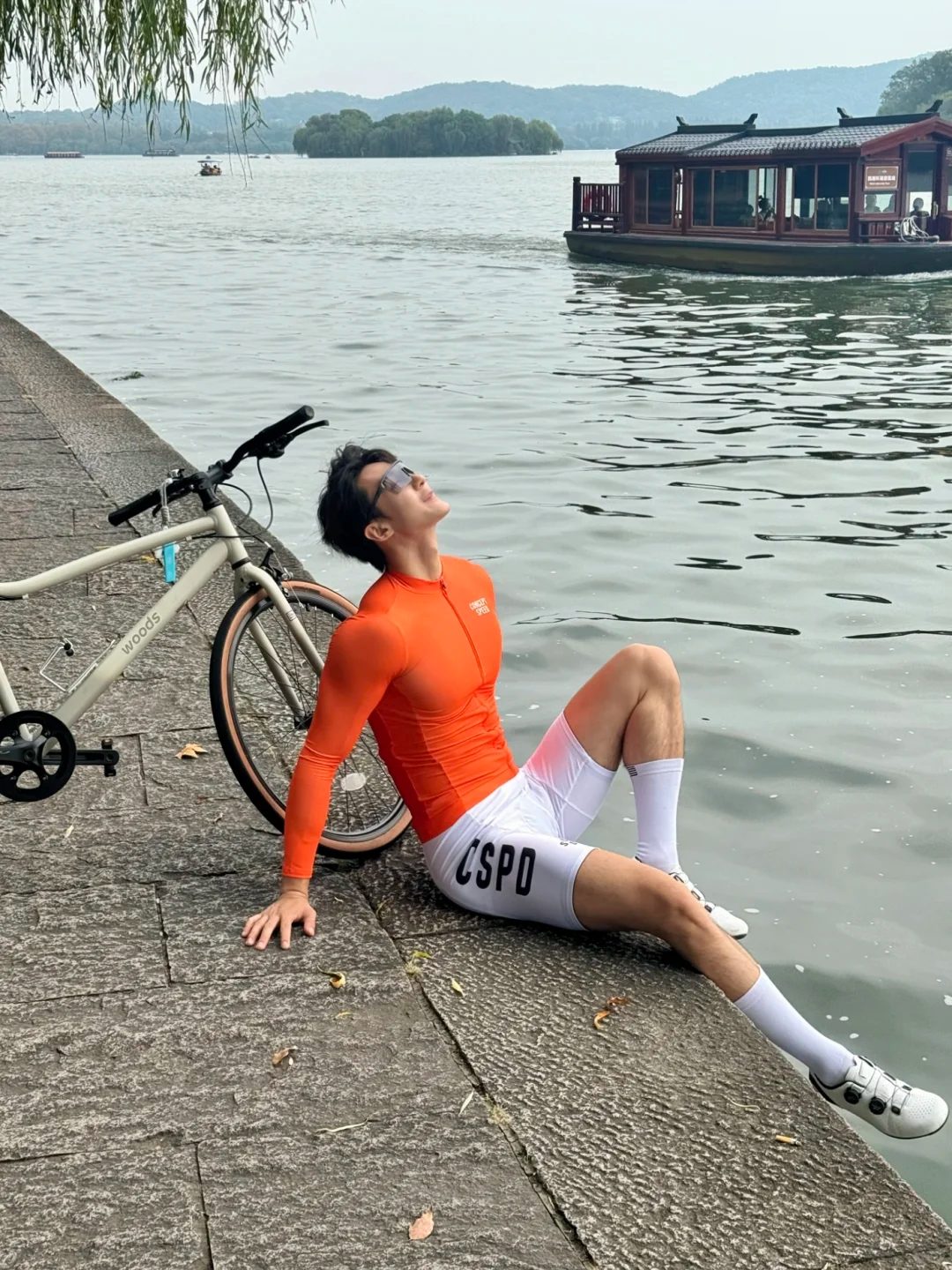 183cm 杭州男神爱骑行，生活也太让人羡慕了吧!