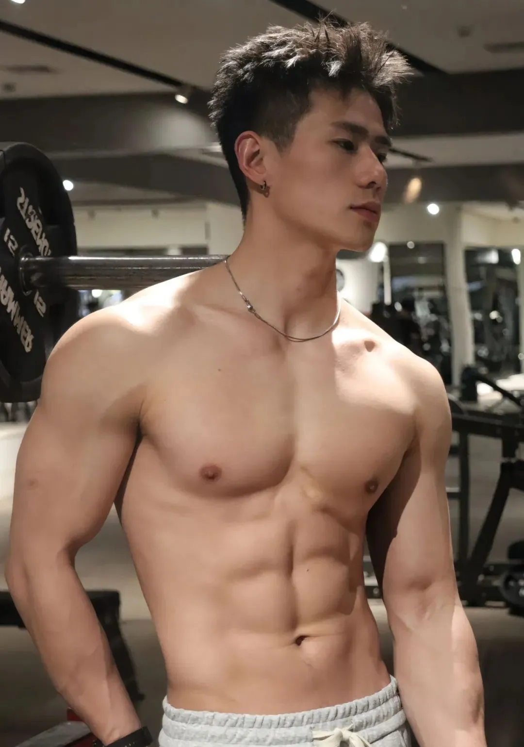重庆大胸肌 8 块腹爷们肌肉健身私教！