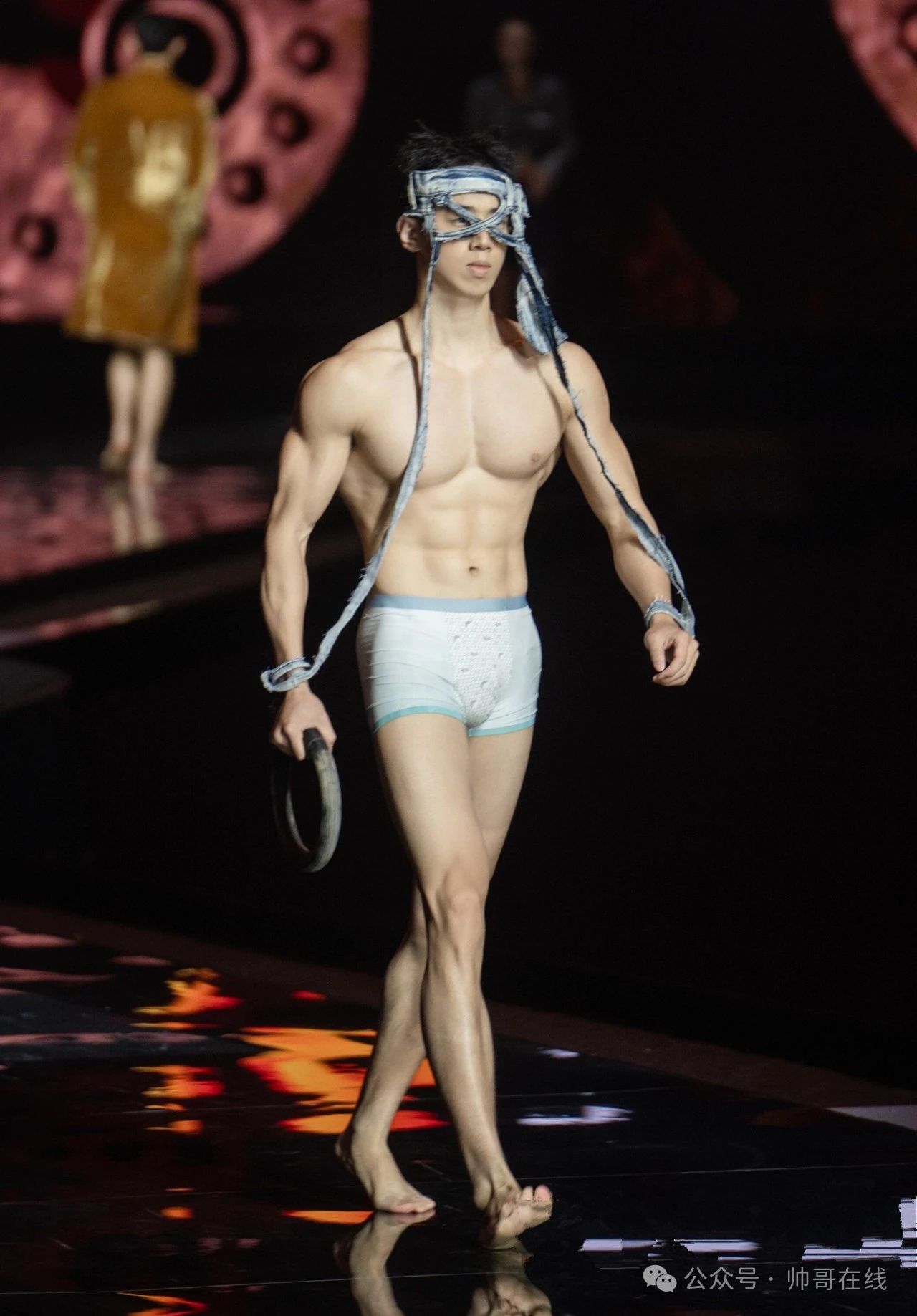 184CM 肌肉健身模特，是你喜欢的类型吗？