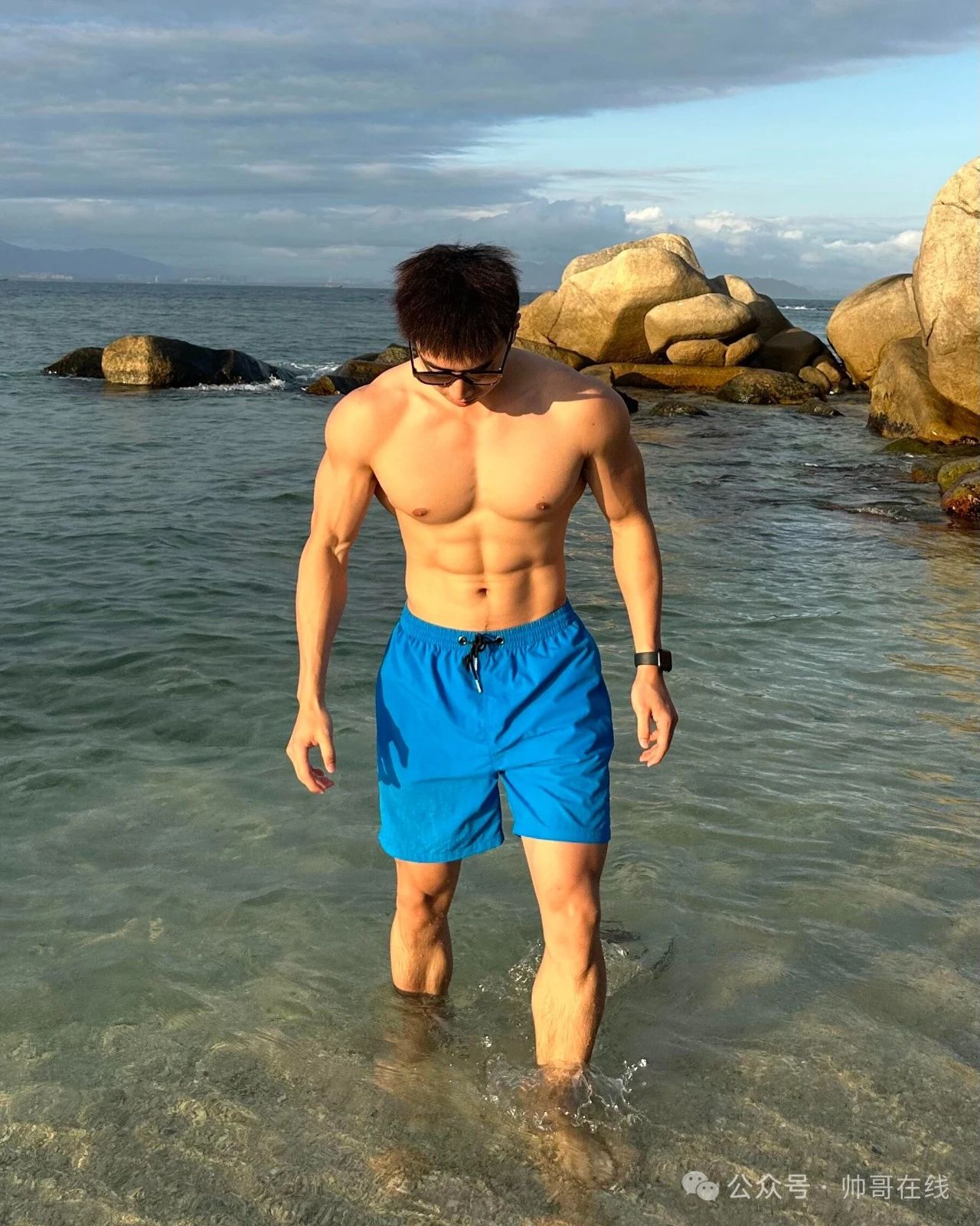 184CM 肌肉健身模特，是你喜欢的类型吗？