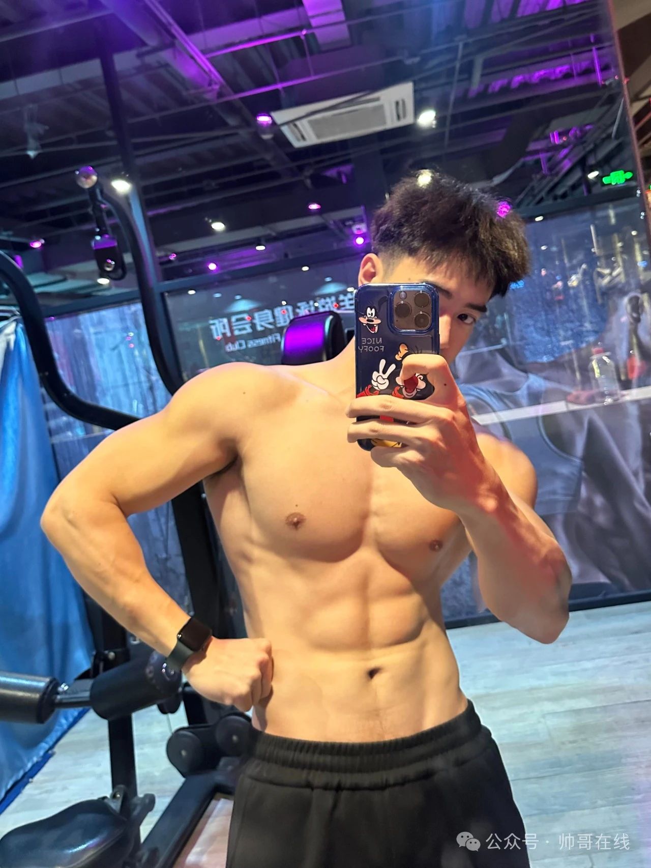 184CM 肌肉健身模特，是你喜欢的类型吗？