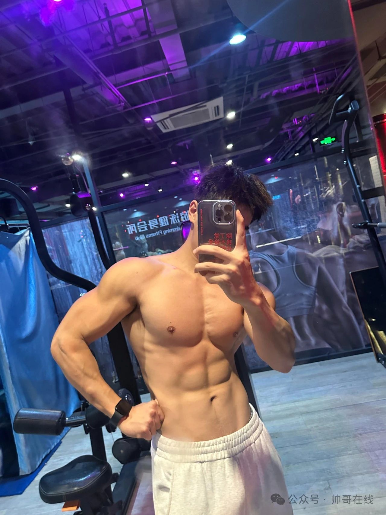 184CM 肌肉健身模特，是你喜欢的类型吗？