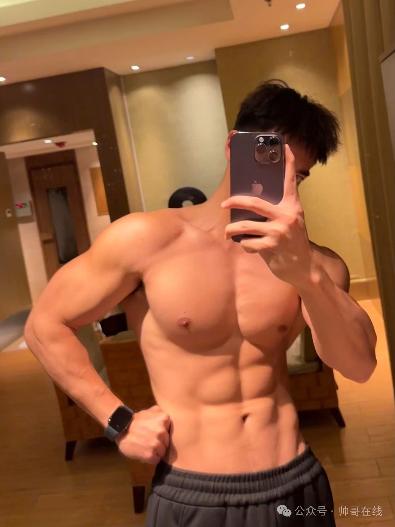 184CM 肌肉健身模特，是你喜欢的类型吗？