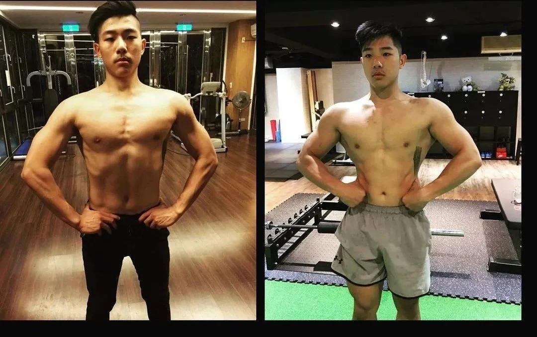 直男教练更衣室换装引尖叫！这肌肉线条是真实存在的吗？