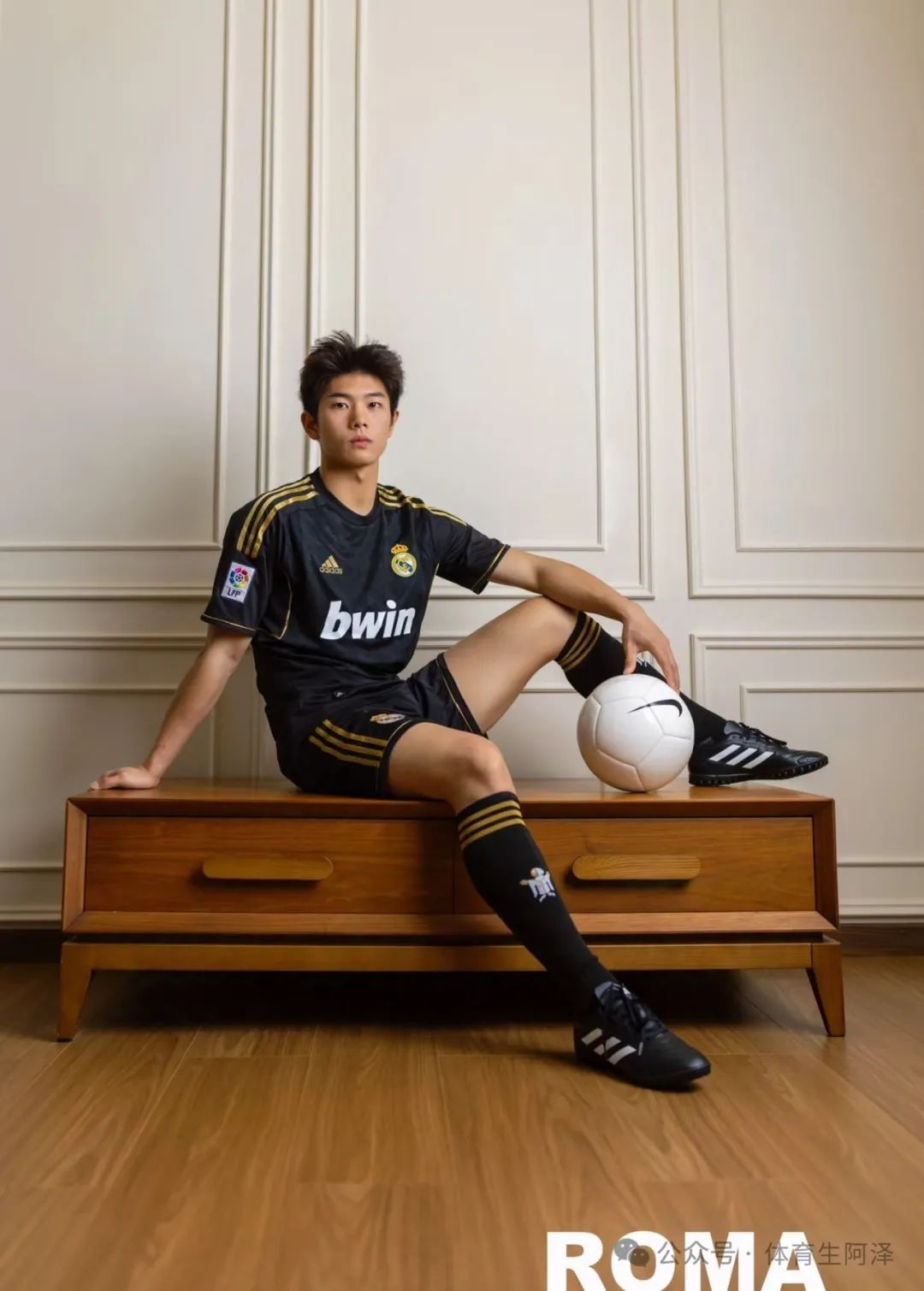 188cm 极品黑皮体育生，因一张肌肉写真爆火全网，超百万关注......