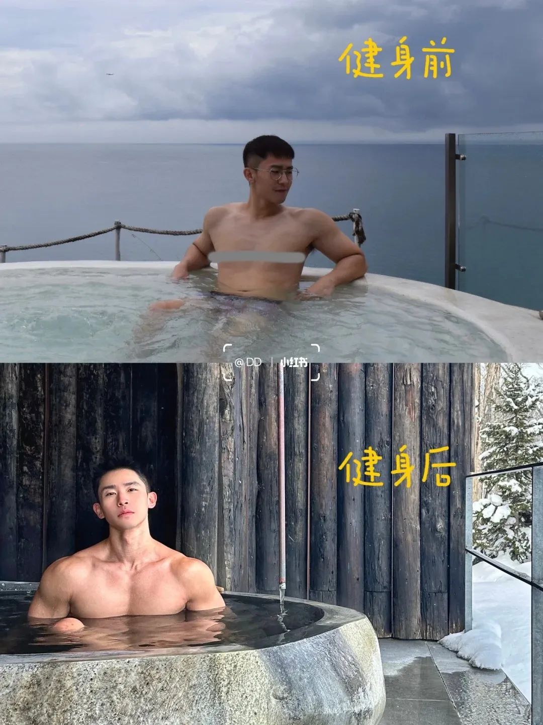 空少坚持 5 年健身蜕变劲爆, 网友: 青春重现太帅了!