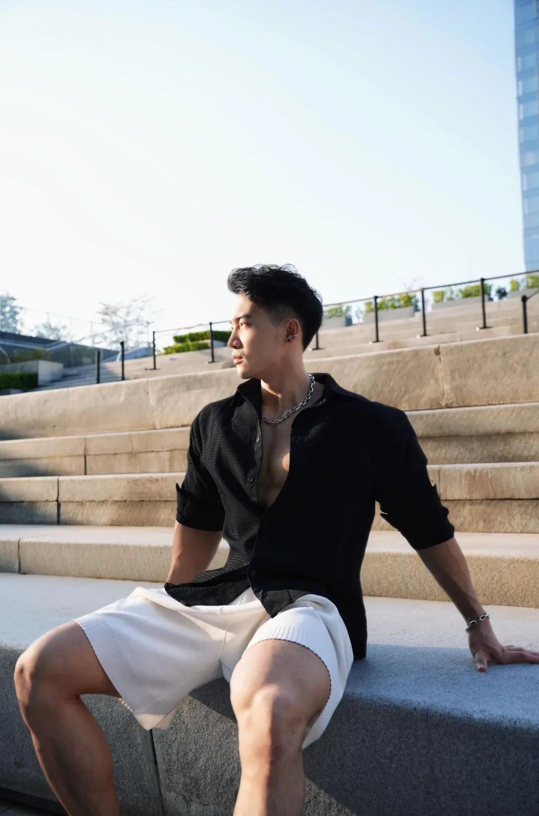 越变越帅的大肌健体模特