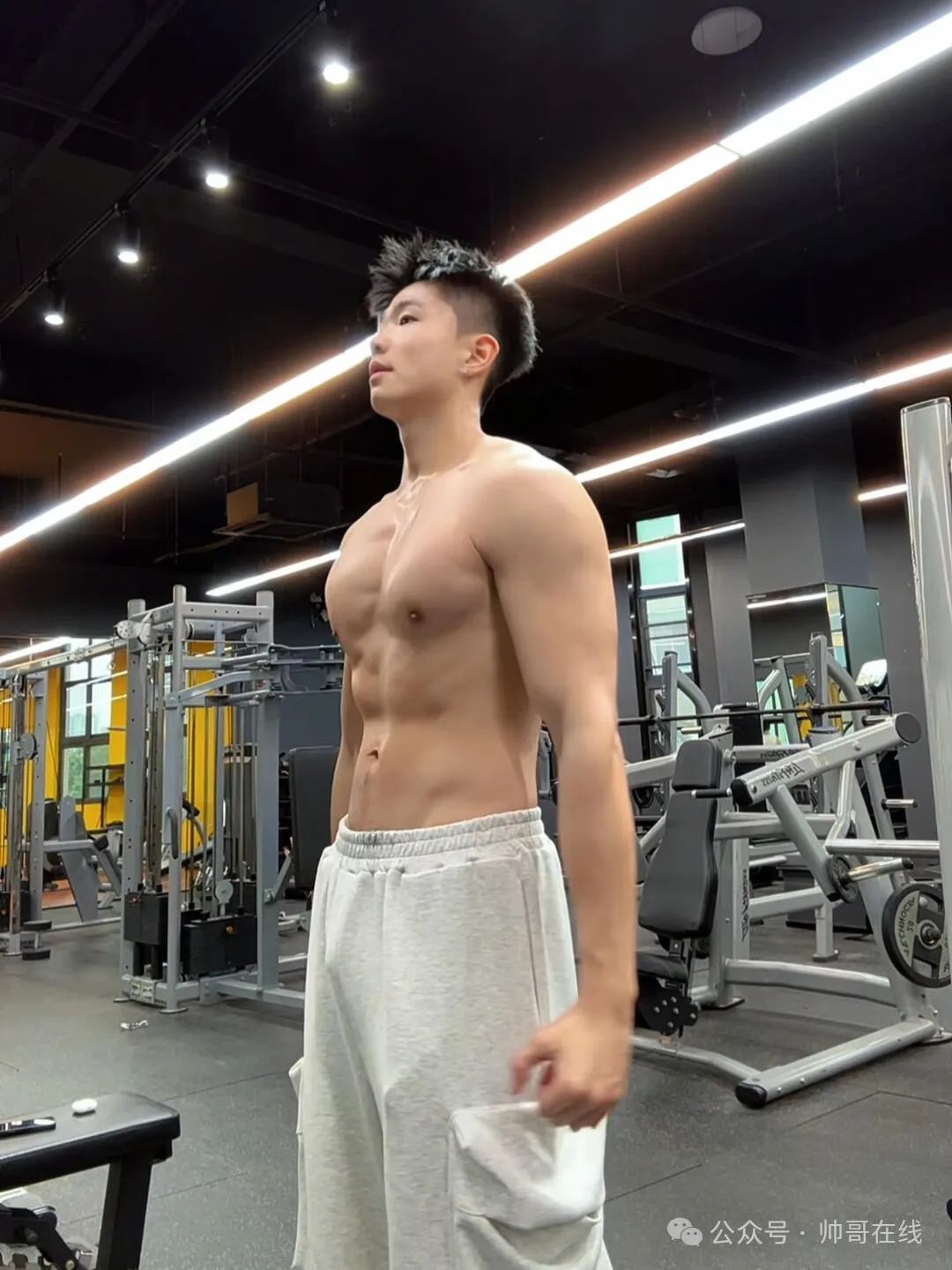 192CM 肌肉健身帅哥，身材恰到好处！！