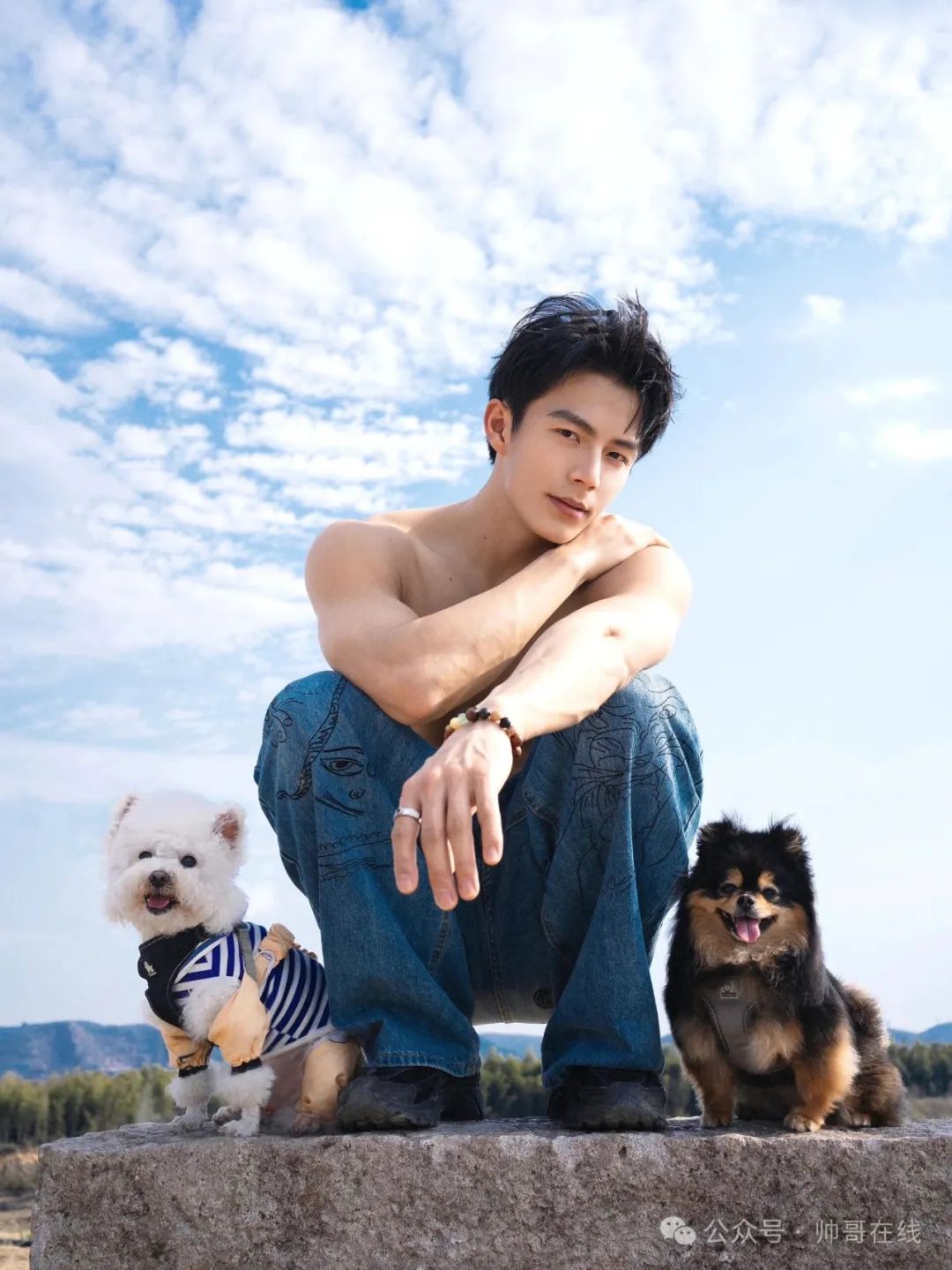 山东 183CM 高鼻梁肌肉帅哥，爱了爱了！