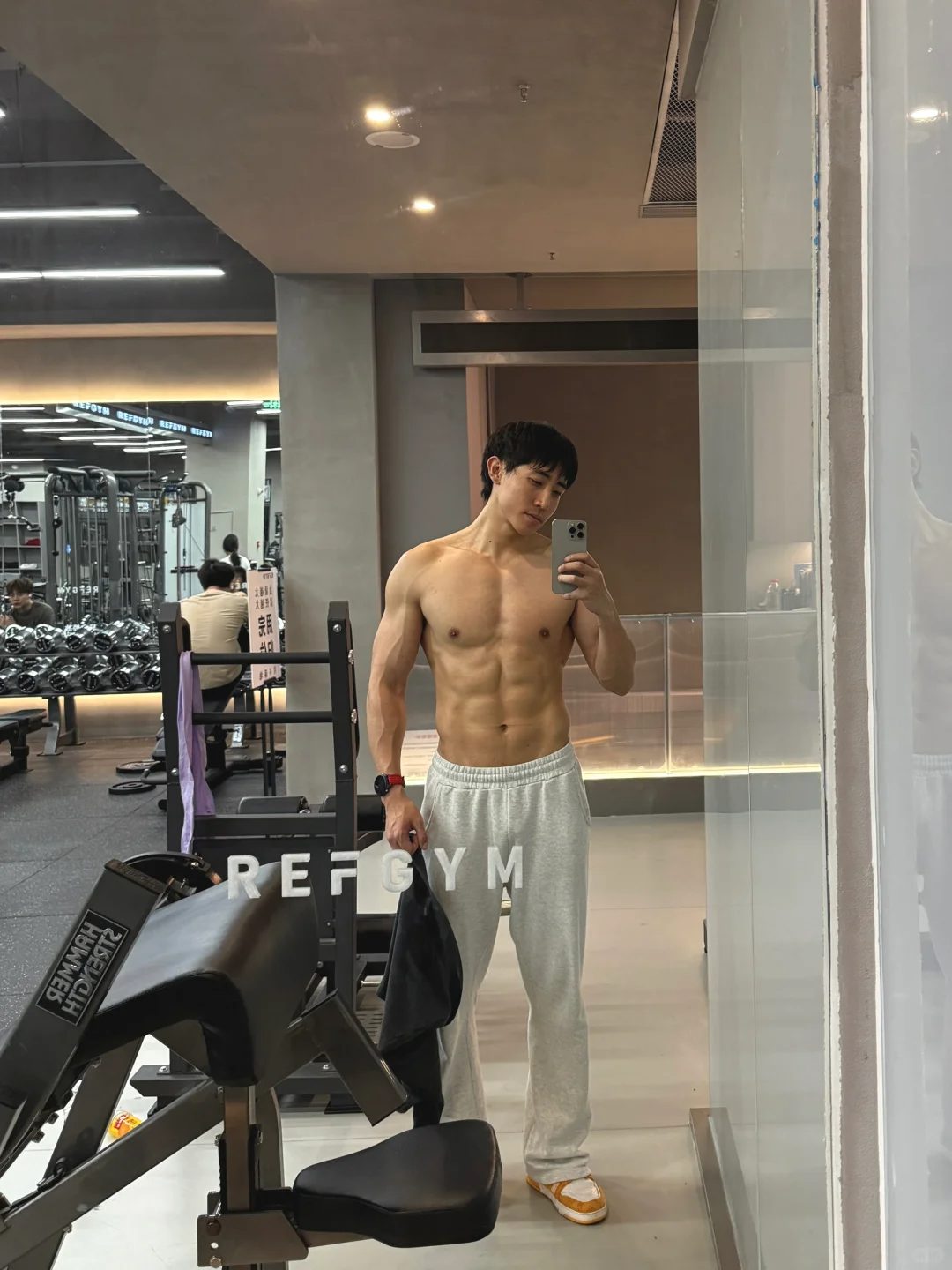 好身材肌肉型男，马拉松越跑越帅