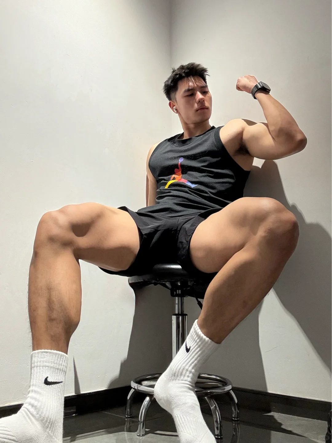大只肌肉男，这样拍更大只