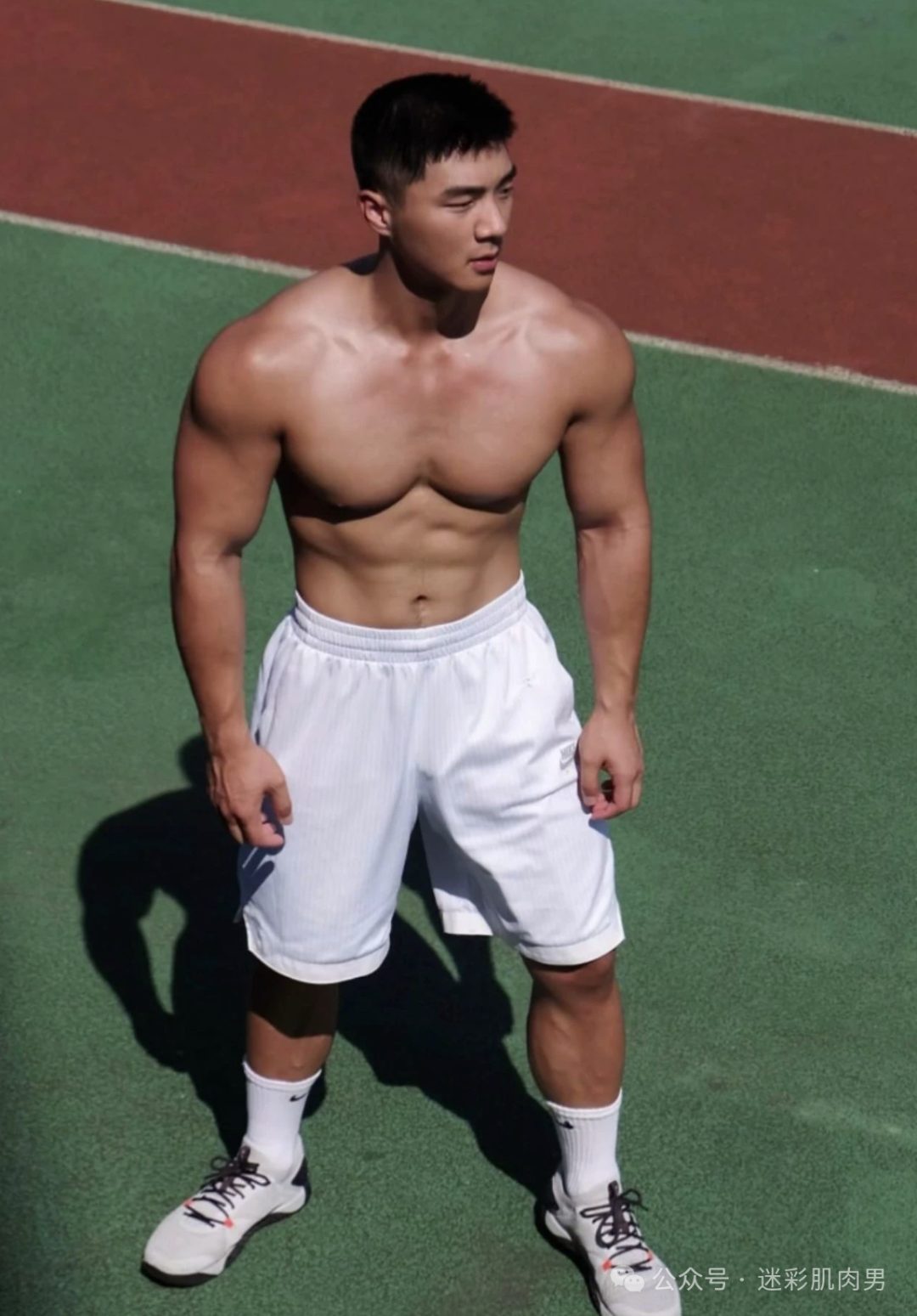 188CM 寸头运动男网红孔亨利火啦？视频太好看！