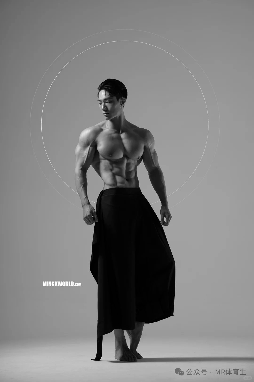 陕西 184cm 健美天花板肌肉男，时尚摄影大片欣赏