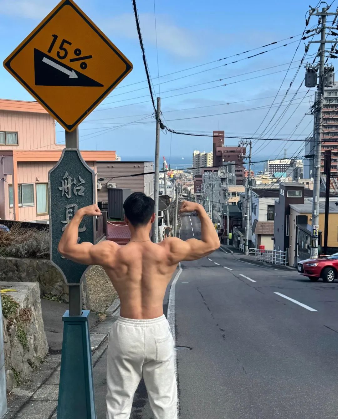 189cm 翘 P 肌肉健身双开门鲨鱼线腹肌哥哥