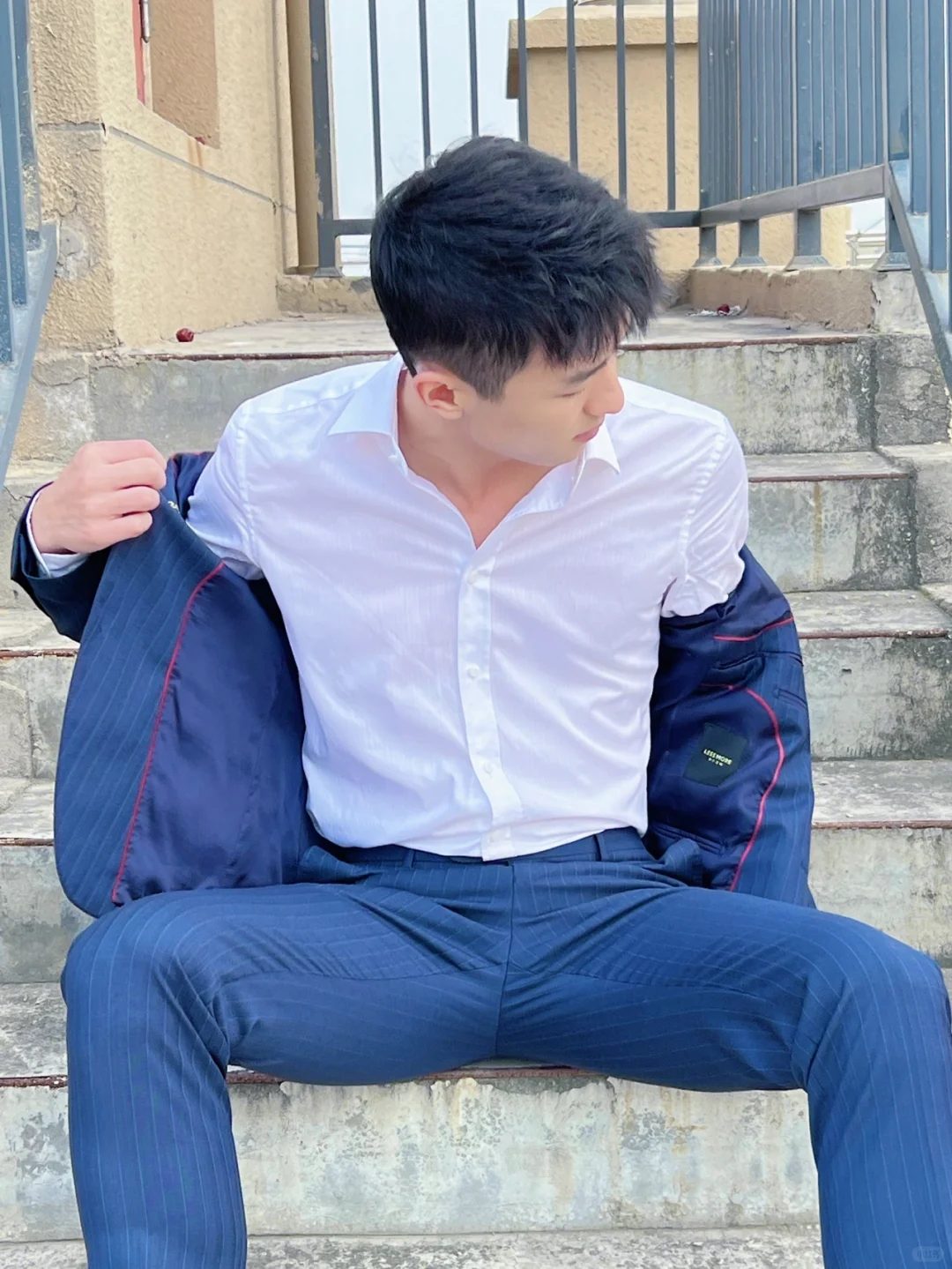 圈内邻家小奶狗！白袜少年，清新又上头