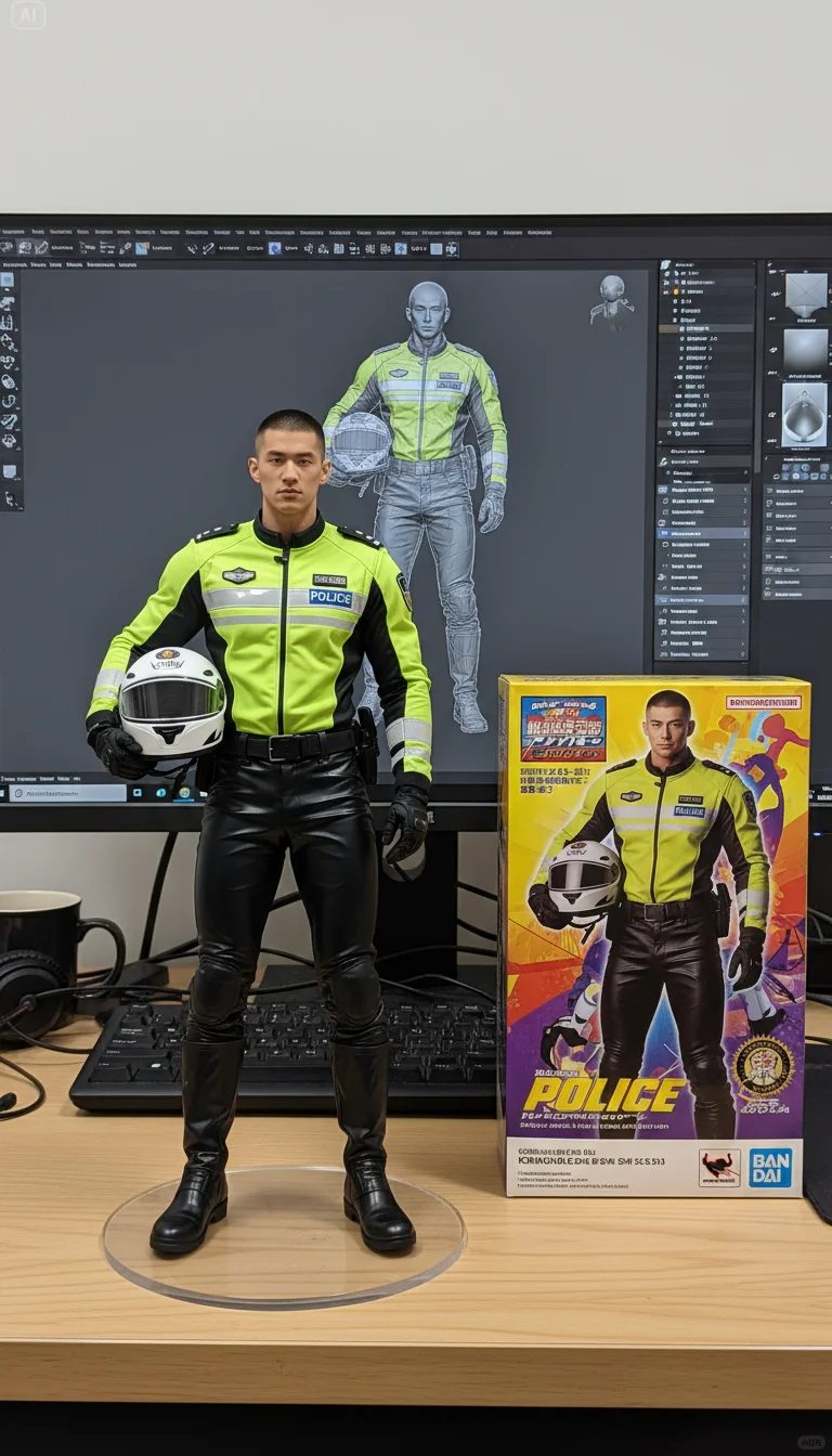 男神们都在晒的 AI 手办,原来只要一张照片就能做 男神们都在晒的 AI 手办,原来只要一张照片就能做