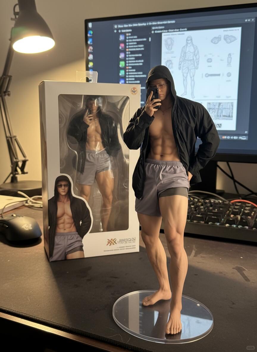 男神们都在晒的 AI 手办,原来只要一张照片就能做 男神们都在晒的 AI 手办,原来只要一张照片就能做