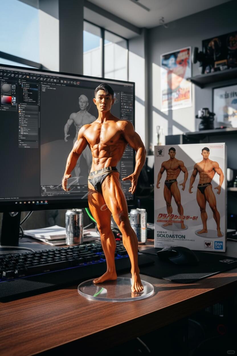 男神们都在晒的 AI 手办,原来只要一张照片就能做 男神们都在晒的 AI 手办,原来只要一张照片就能做