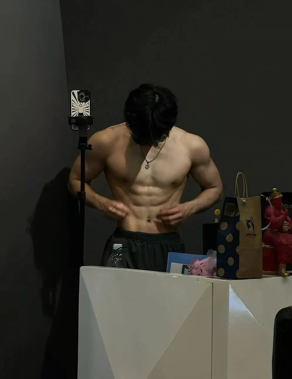 玩超大的 185CM 腹肌帅哥私教，是多少人的梦中情男？