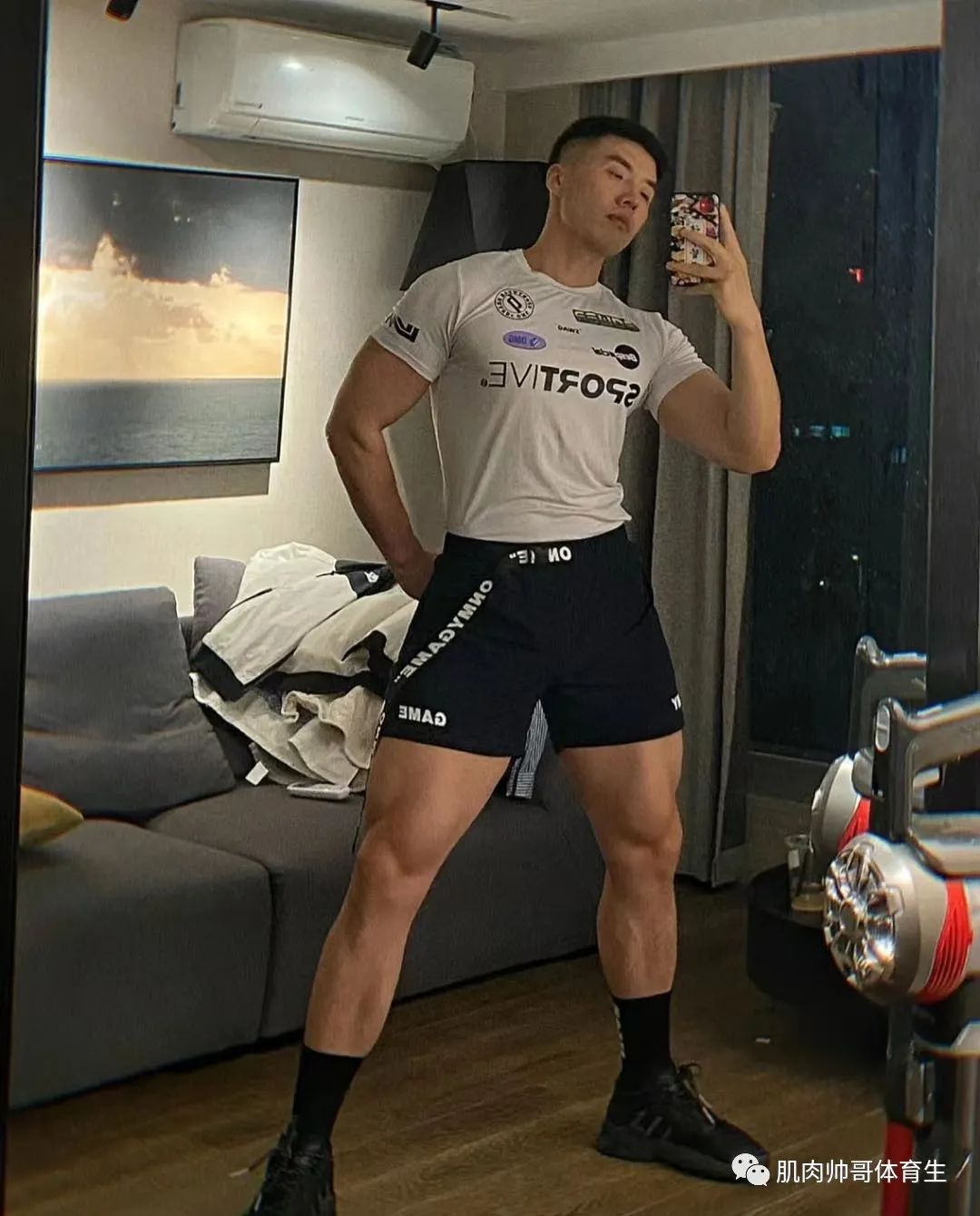 型男范儿，大块头的肌肉小爷们