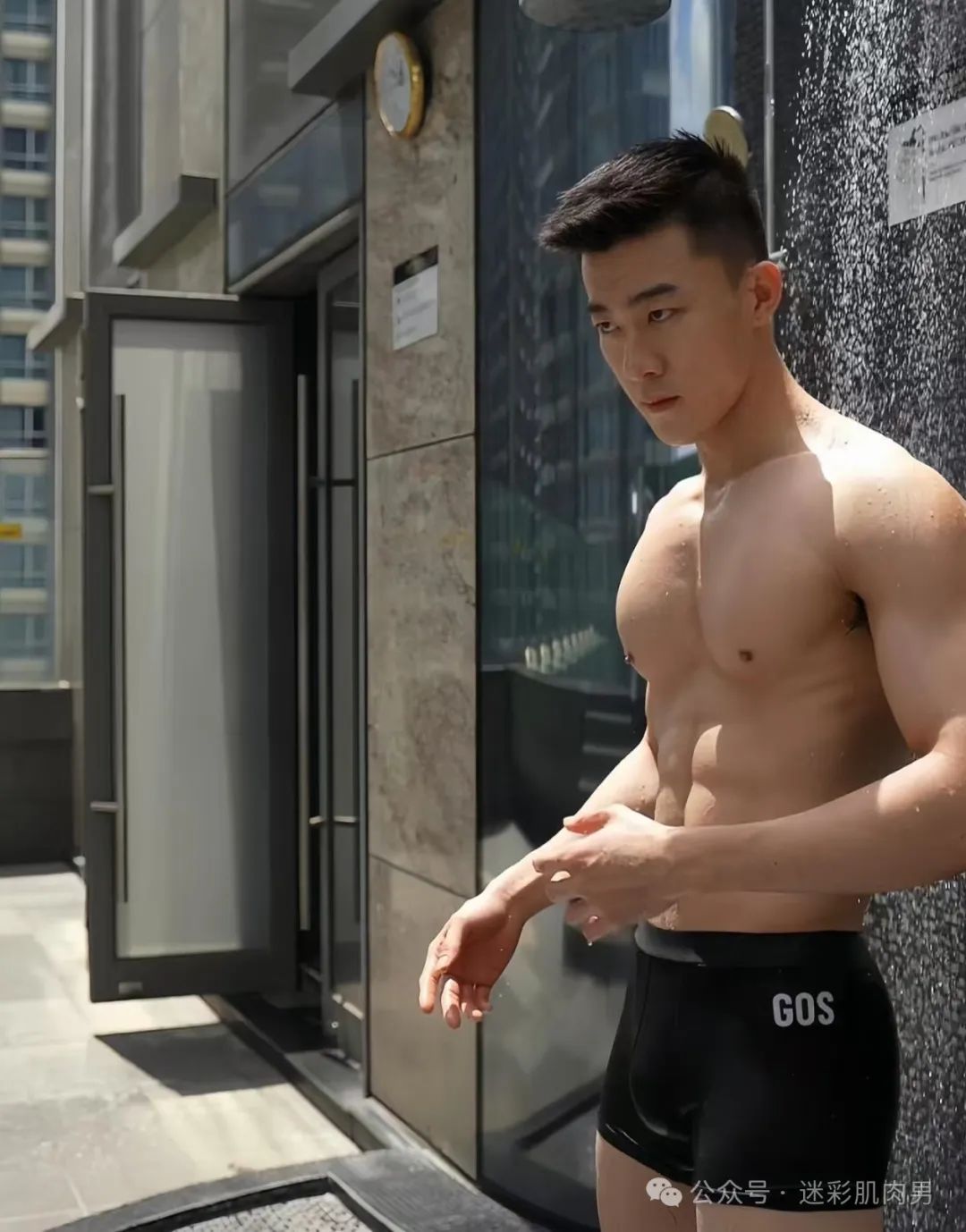 灰裤子运动男自拍私照流出！？这强大实力太顶啦！