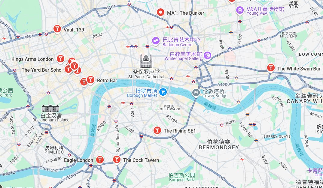 腐国首都 - 伦敦圈内酒吧派对场所指南 - 根本逛不完