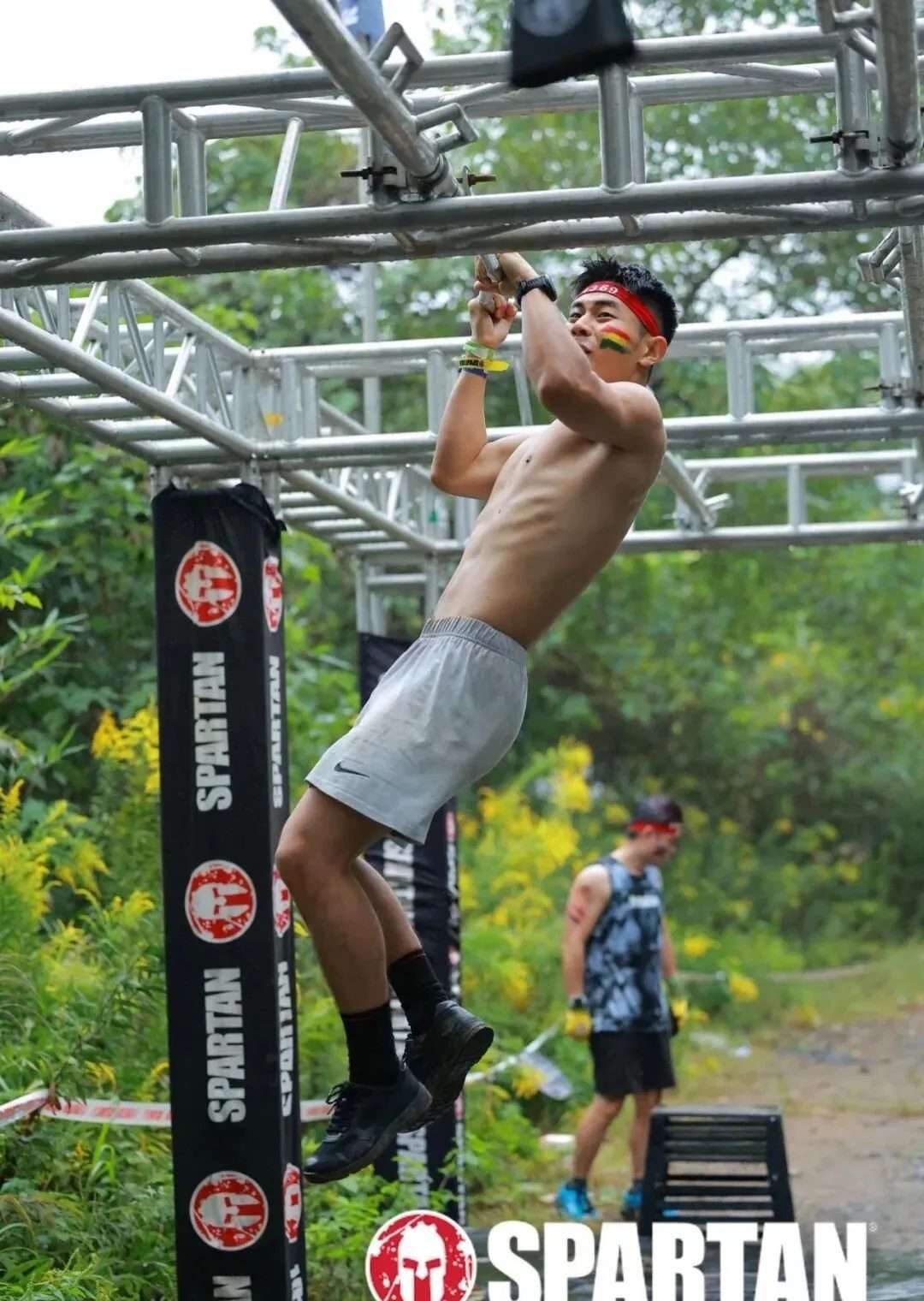 山东小伙付文龙的斯巴达赛场实录