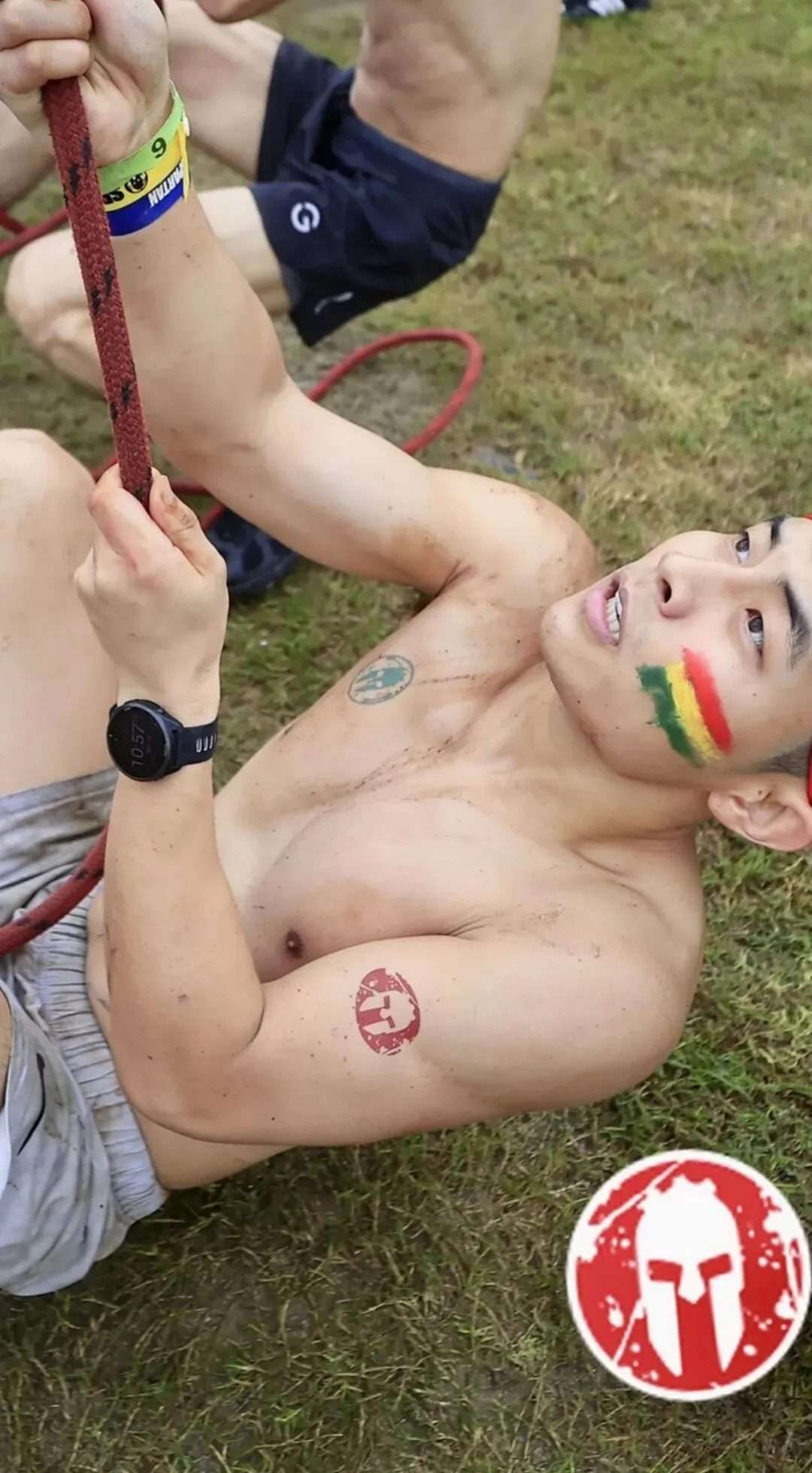 山东小伙付文龙的斯巴达赛场实录