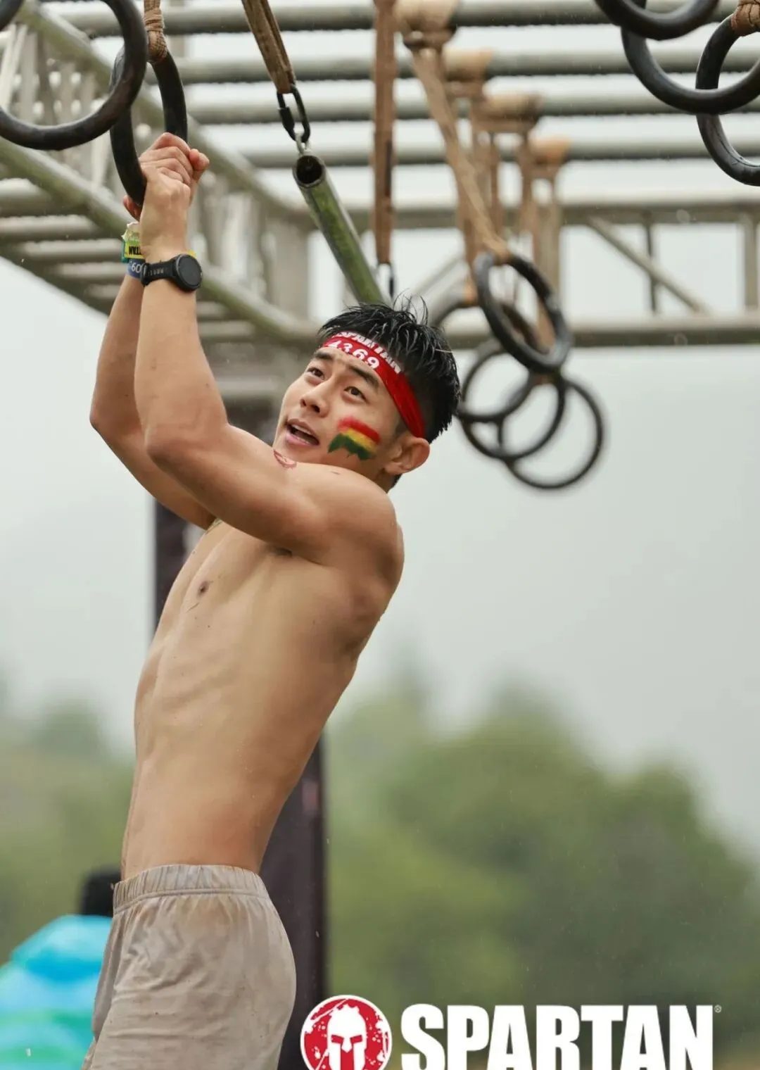 山东小伙付文龙的斯巴达赛场实录