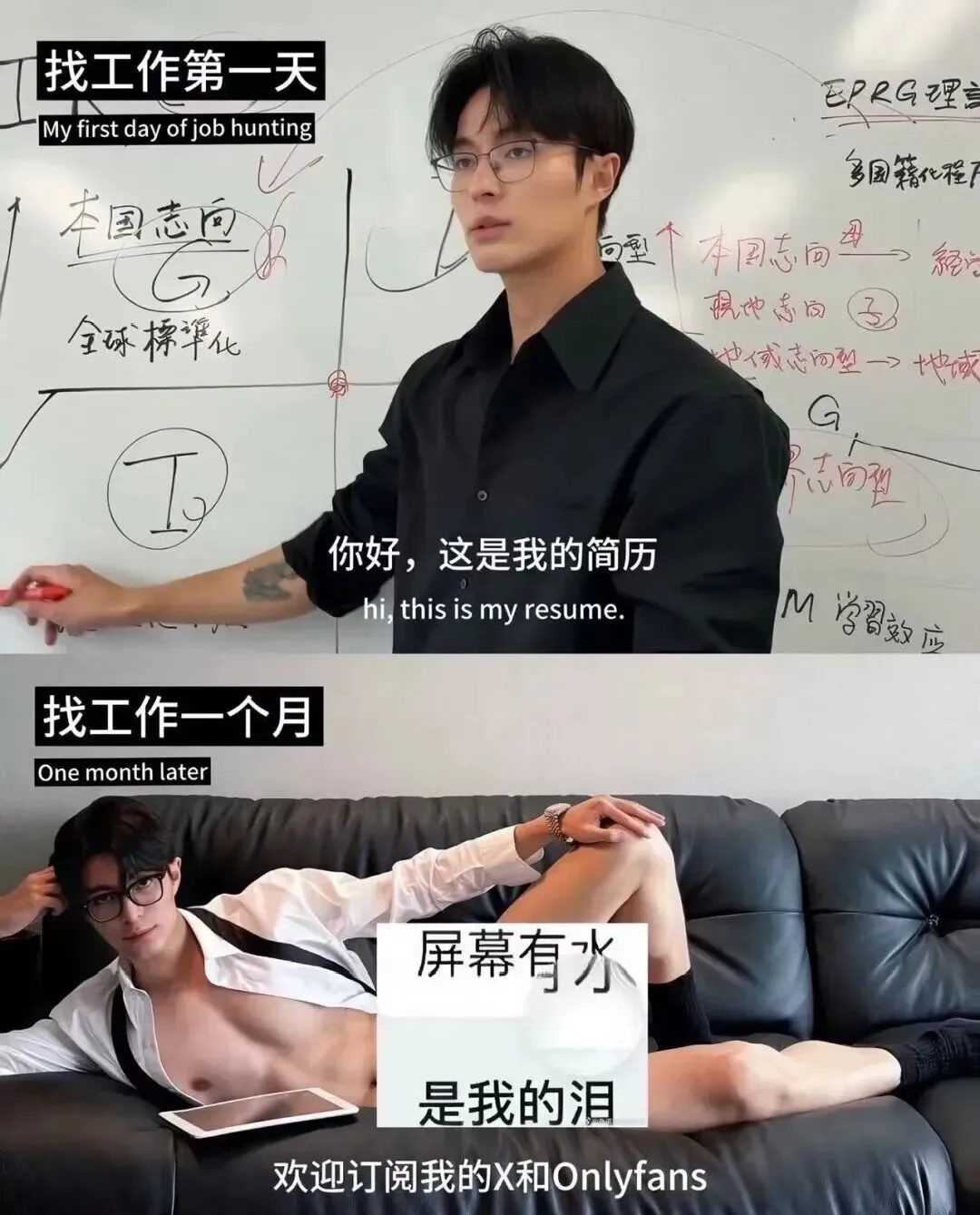 博士肌肉大男孩的职业西装风的转变.... 博士肌肉大男孩的职业西装风的转变....