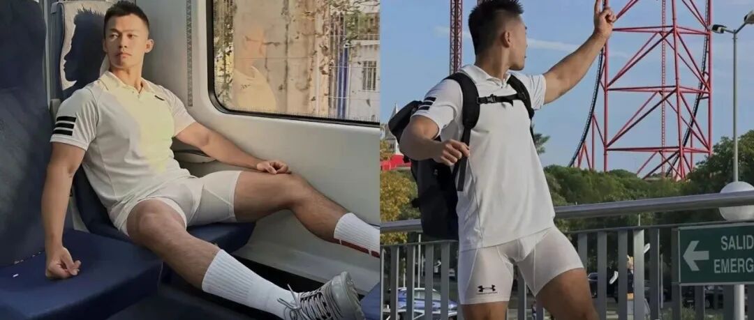 刘姥姥又认识新的帅哥了，白袜肌肉真是太可口了！