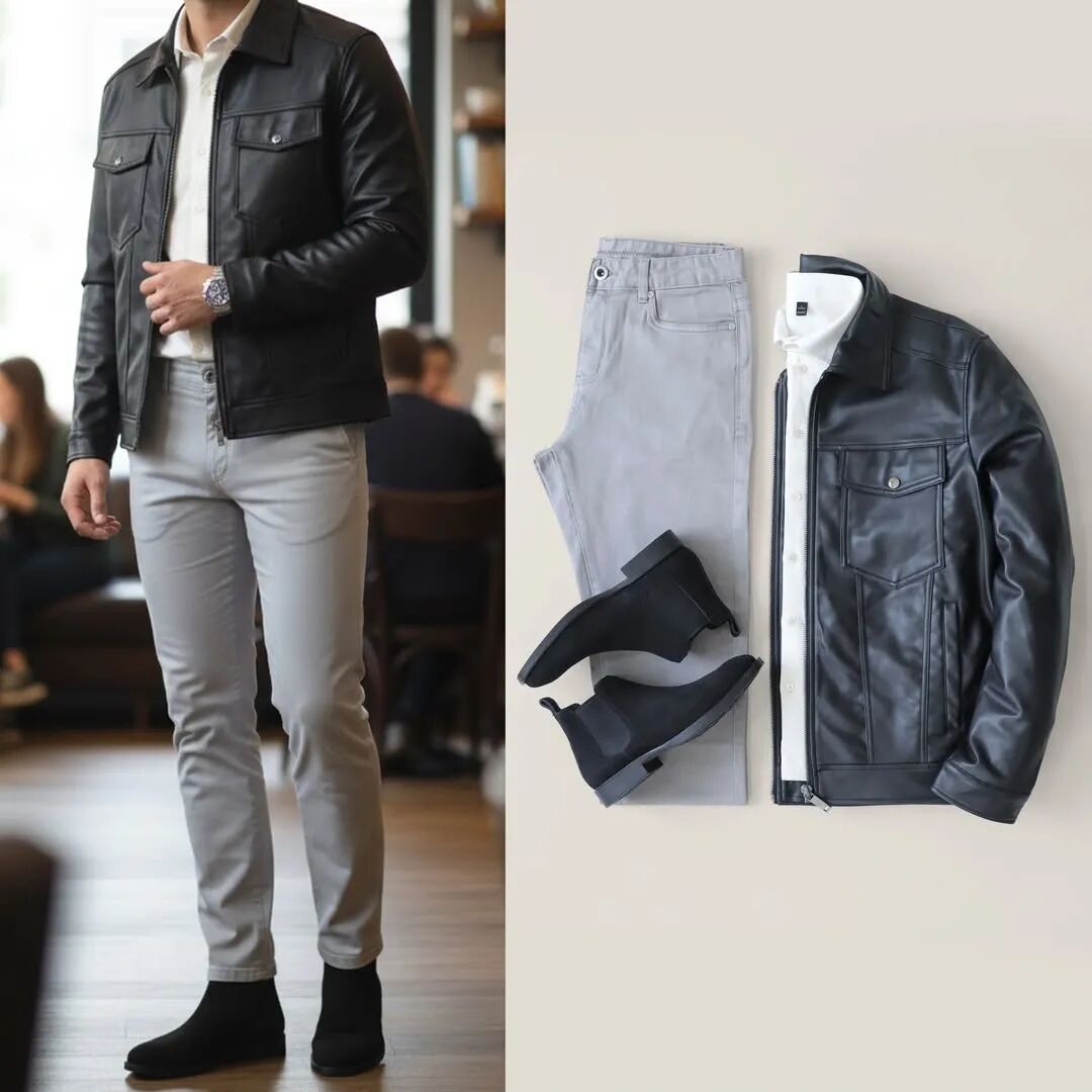 3 套男士秋冬穿搭，兼具保暖和帅气，跟着穿准没错！