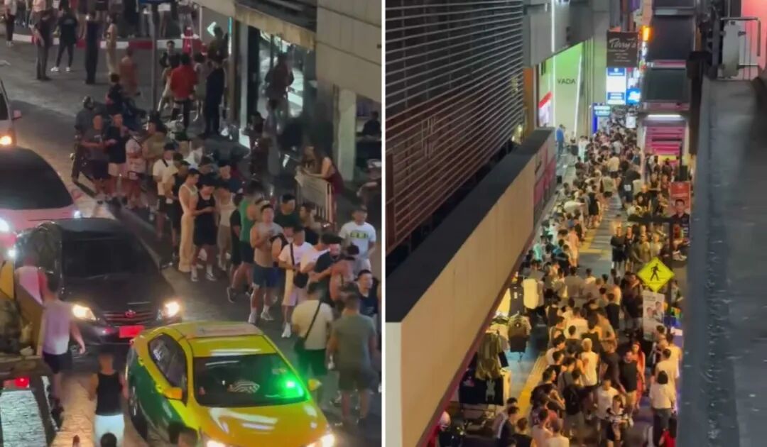 泰国浴室被大量名媛帅哥占领！网友：母角马又迁徙狂欢了！