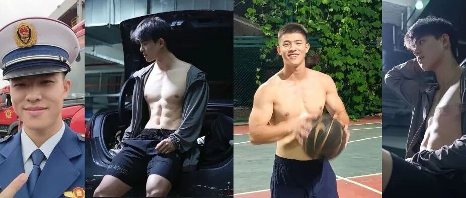 刘姥姥又认识新的帅哥了，白袜肌肉真是太可口了！