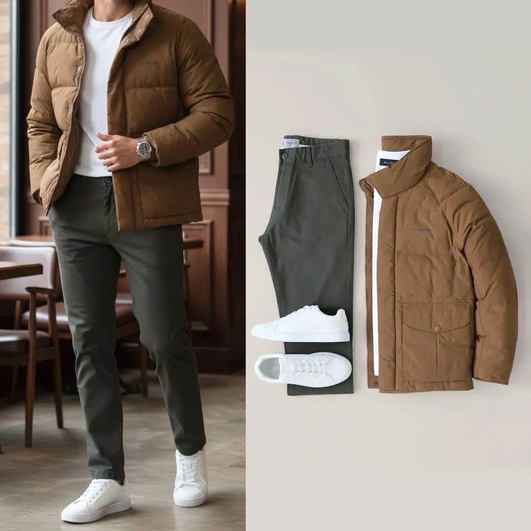 3 套男士秋冬穿搭，兼具保暖和帅气，跟着穿准没错！