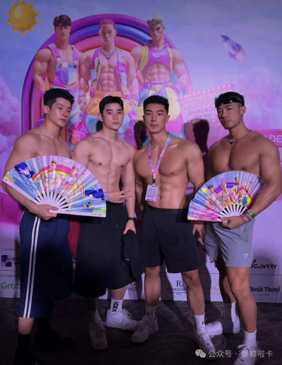 参加多人运动被抓？肌肉网红现身曼谷跨年趴破谣言！