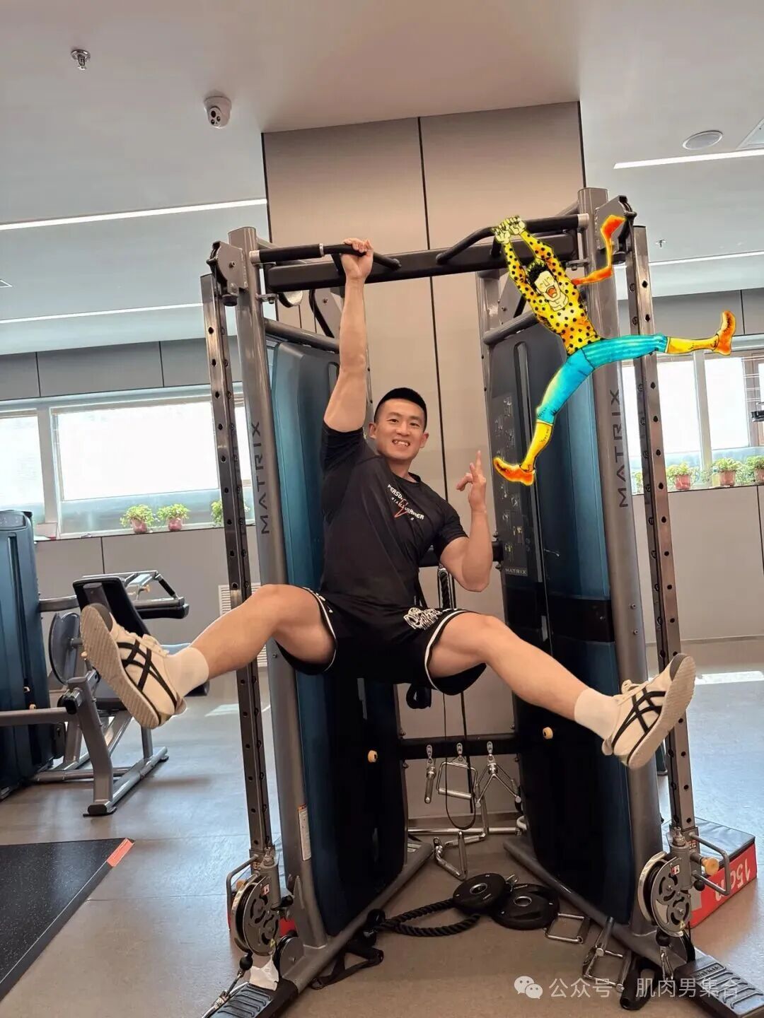 胸毛茂盛！北京乐刻的山西寸头教练太爷们了！