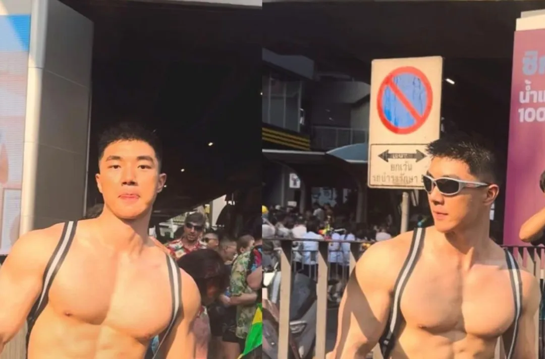 参加多人运动被抓？肌肉网红现身曼谷跨年趴破谣言！