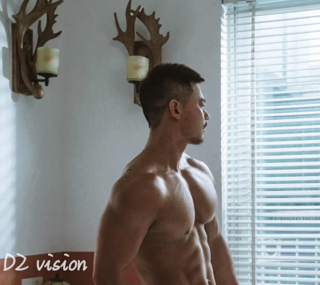 黑皮 白纯棉 卧室 大胸肌 胡子 凸腹 荷尔蒙齐全特浓酥